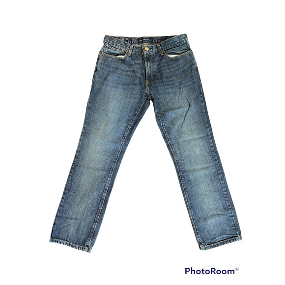 Tommy Hilfiger Straight Leg Jeans Size 32 Blue Denim - Picture 1 of 7